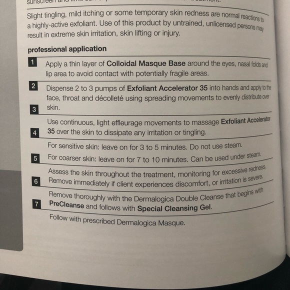 exfoliant accelerator 35